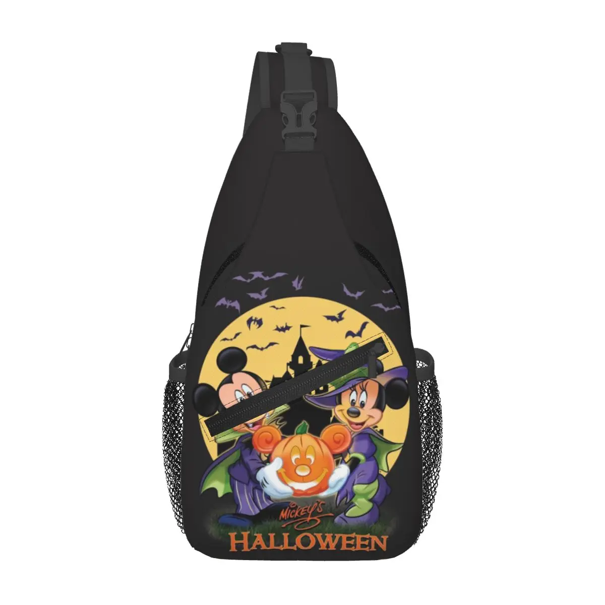 Оригинальный рюкзак на Хэллоуин с Микки Маусом и тыквой для девочек мальчиков