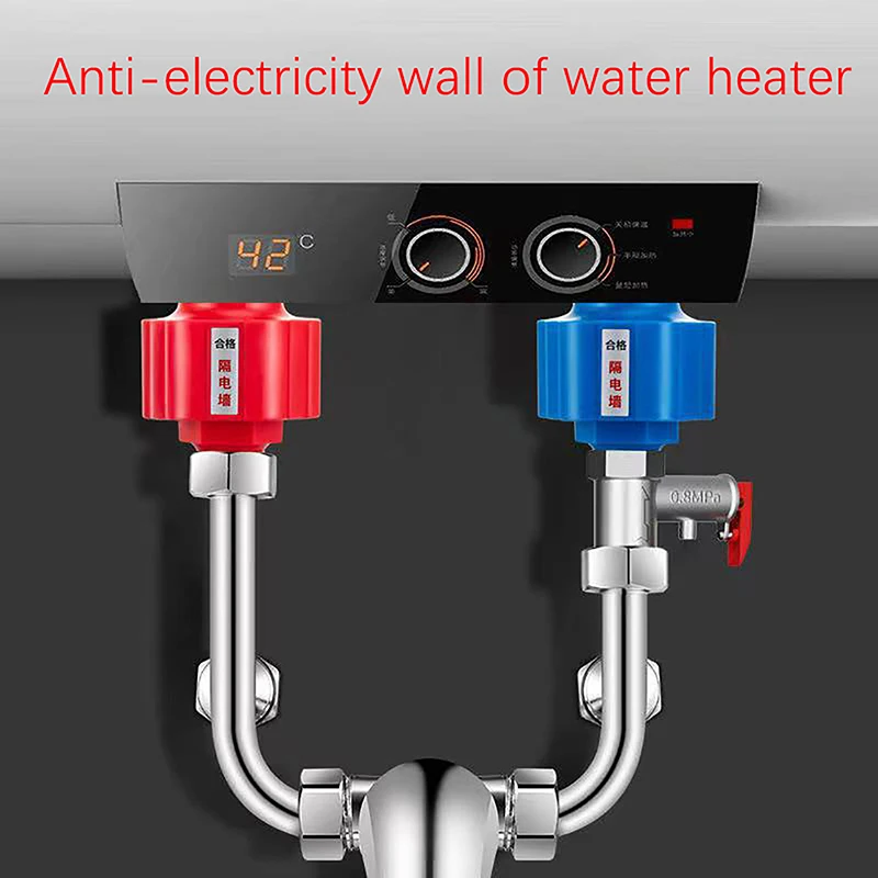 

1Pc Electric Water Heater Anti-electric Wall Partition Wall Universal Leakage Device Water Heater Protection Accessories