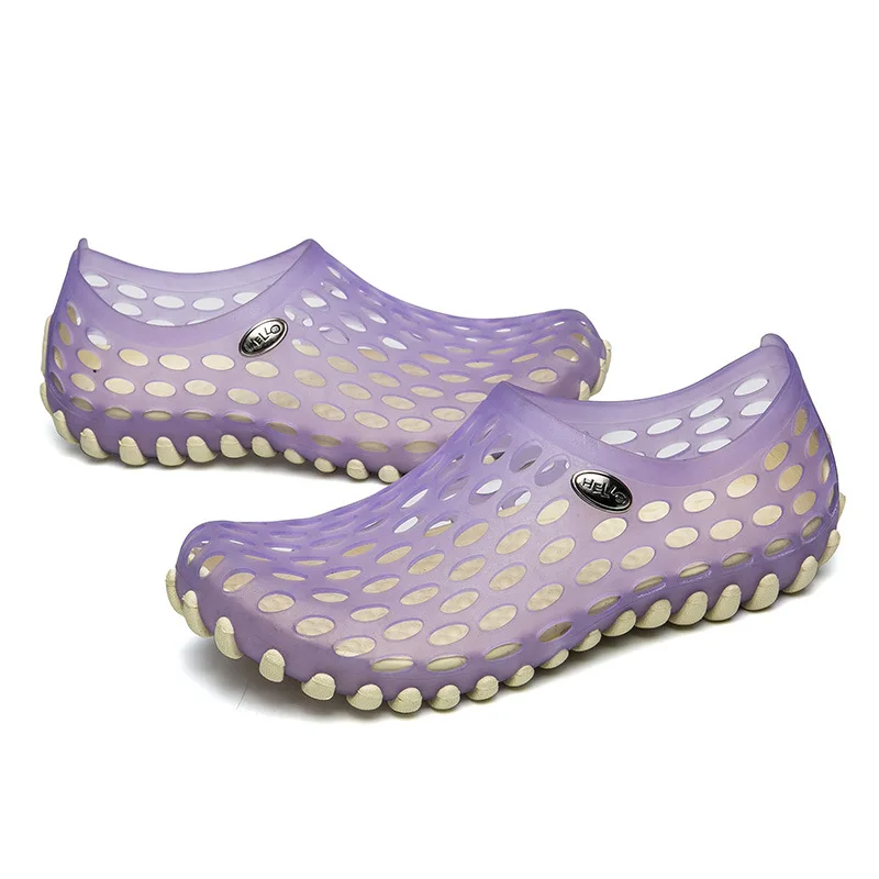 Водный тростник летние парные пляжные сандалии дырочные ботинки для мужчин и