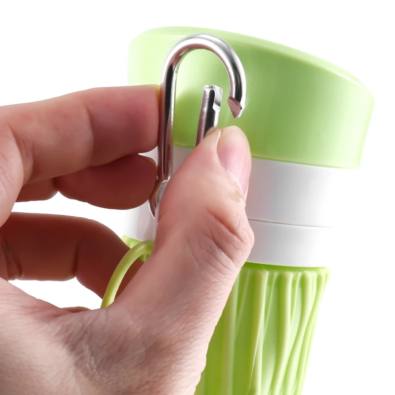 Складная дорожная бутылка для воды многоразовые силиконовые складные бутылки