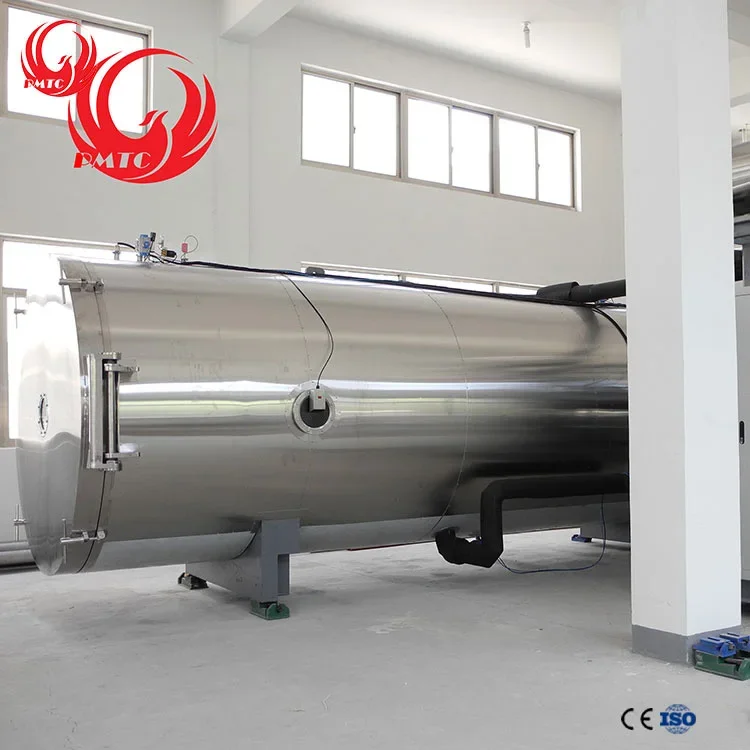 1000 кг вакуумное оборудование для сушки фризе машина лиофилизации