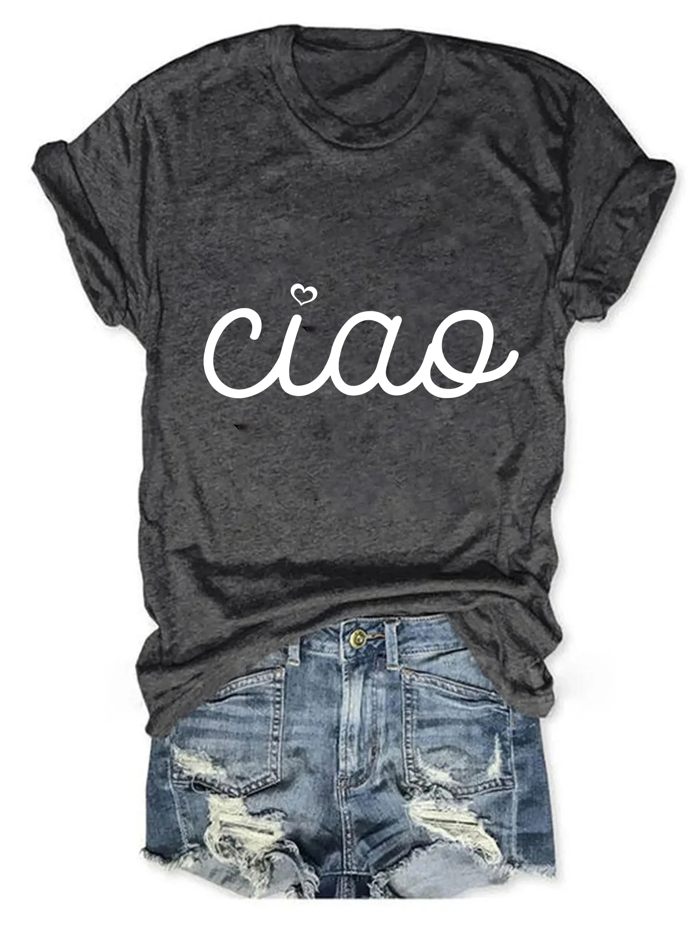 Футболка с надписью Здравствуйте Италия