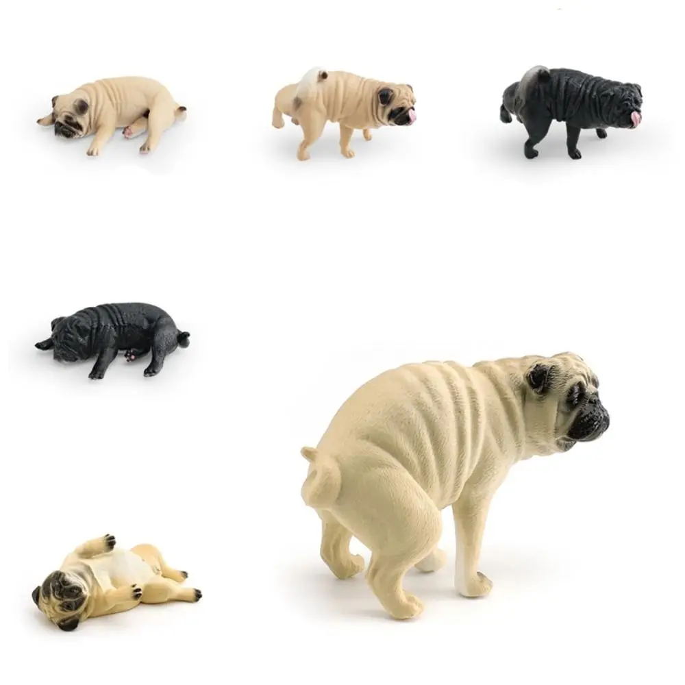 Щенок питомец реалистичная фигурка Сиба-ину имитация миниатюрной собаки модель