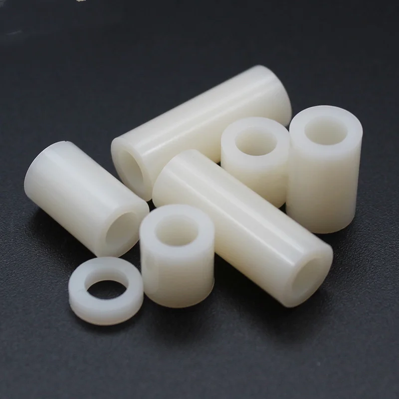 1000 шт. M3 ABS сквозная колонна нейлоновая полая круглая шайба нерезьбовая прокладка