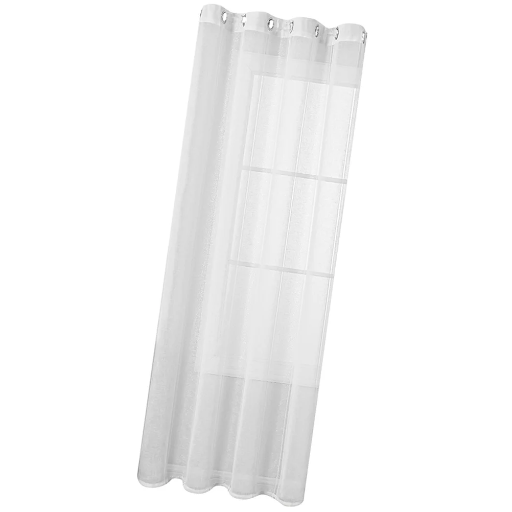 Перфорированные шторы для гостиной прозрачные белые красные драпировка спальни