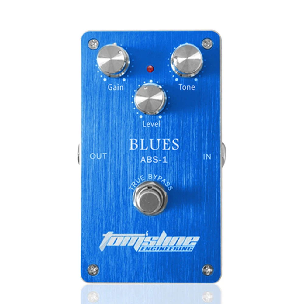 

Aroma ABS-1 Blues Overdrive Distortion Electric Guitar Effect Pedal Aluminum Alloy Housing True Bypass Guitar Parts Accessories