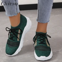 new trendy sneakers women 2022 all season mesh ladies lace up flat shoes 35 42 large sized running walking sport shoes