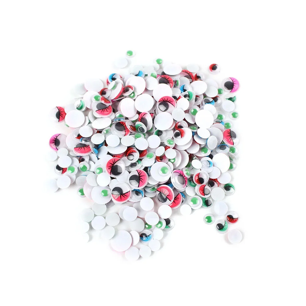 200 шт. самоклеящиеся глаза Googly Wiggle Eyes для DIY Скрапбукинг ремесленные проекты