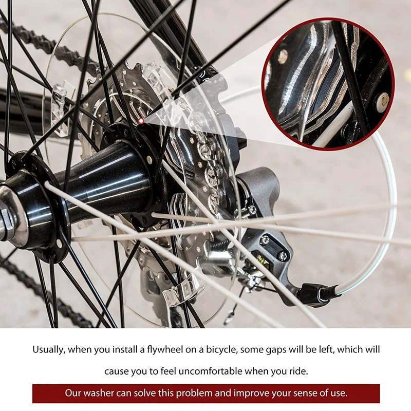 20 шт. велосипедная ступица маховика прокладка 1/1 5/2/2 5/3 мм нижняя аналогичная