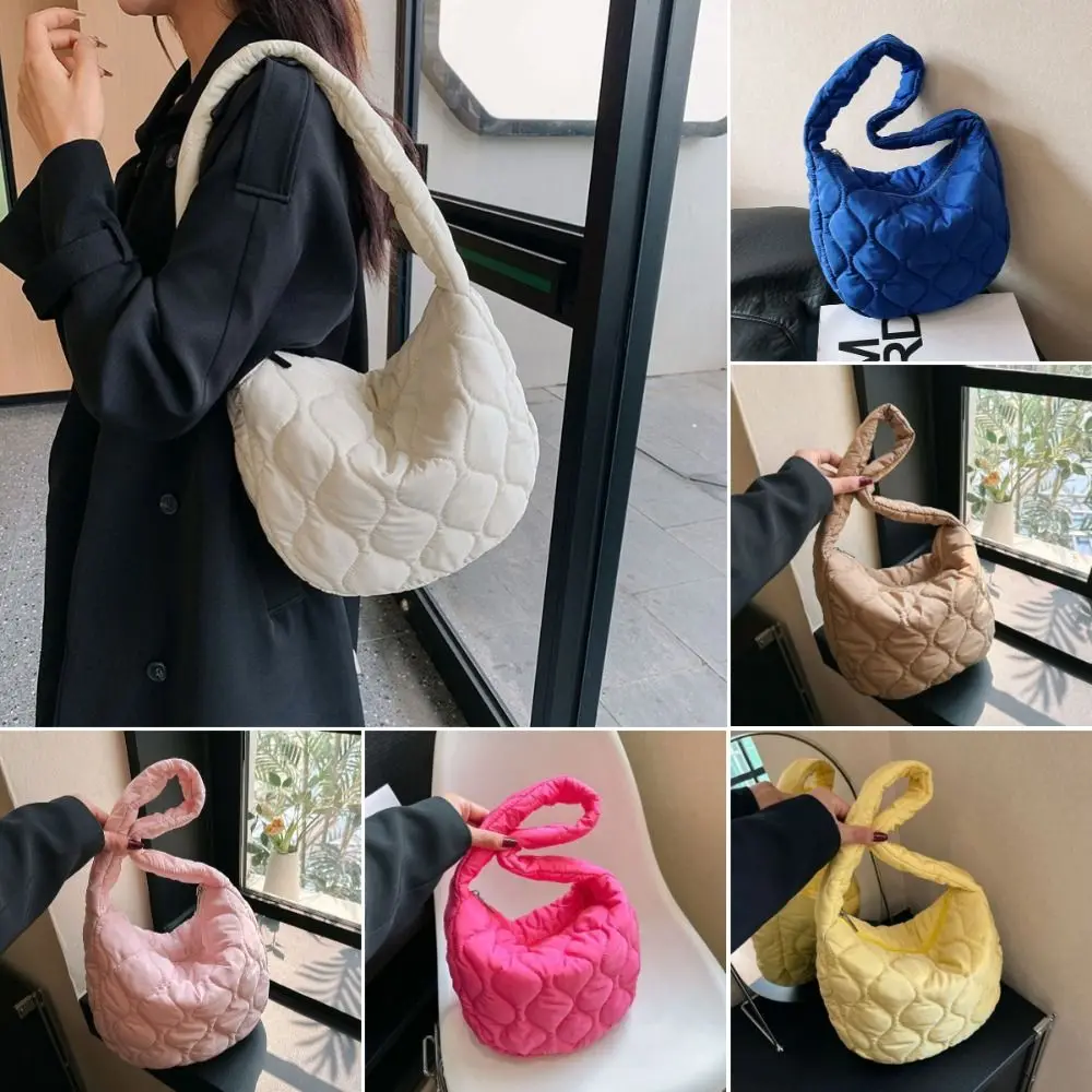 

Вместительная сумка на плечо, модная повседневная стеганая Женская сумочка-тоут через плечо из хлопка