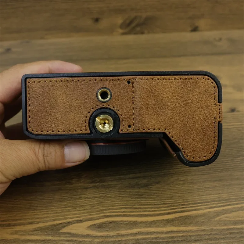 Получехол для камеры A7CII основание из искусственной кожи Sony A7C2 A7C Mark II защитная