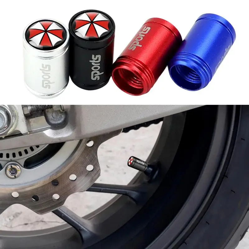 

Car Tire Stems Caps 4Pcs Tubeless Tire Caps Stainless Steel Tire Wheel Stem Air Caps Car Universal Accessories