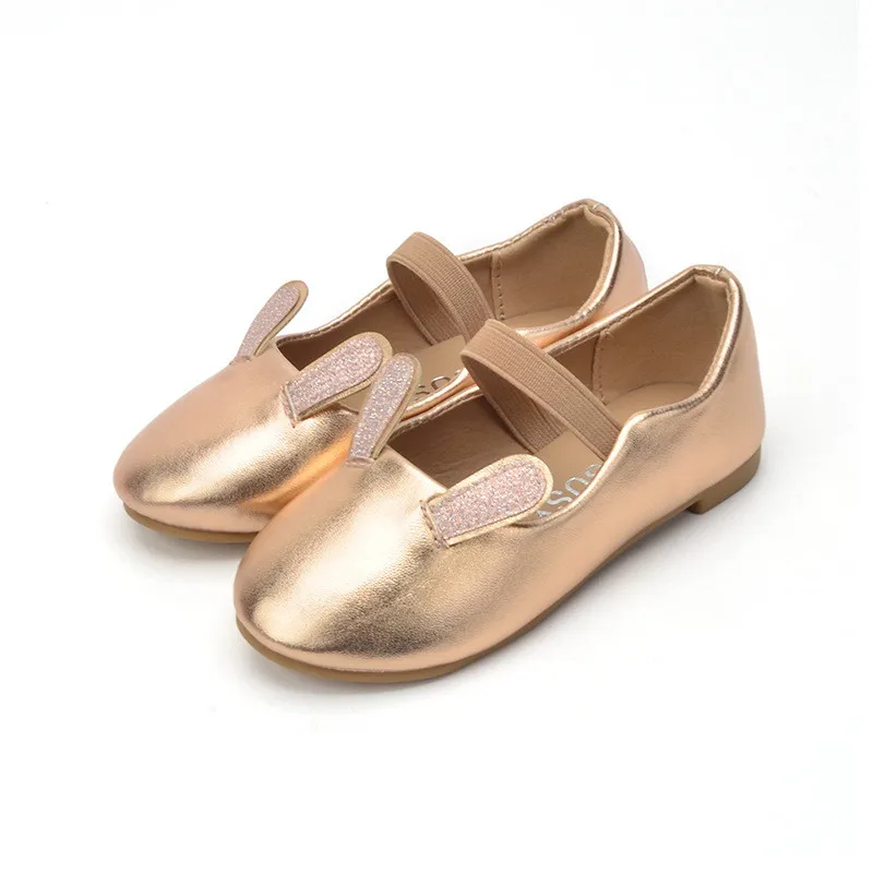 

Детские туфли принцессы из искусственной кожи, обувь для вечерние ринки, свадьбы, повседневные туфли на нескользящей резиновой мягкой подо...