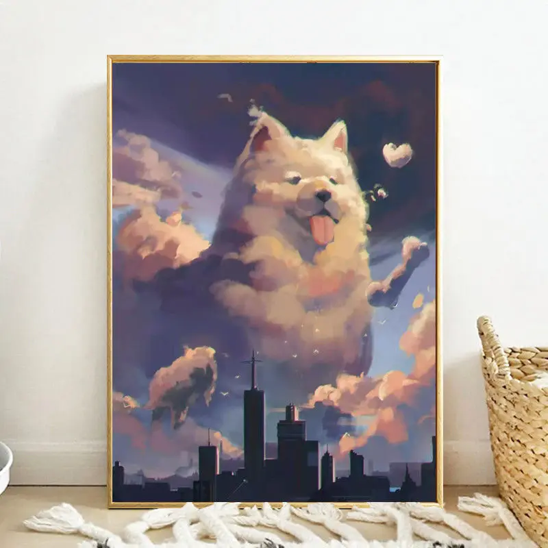 

Suitable for Living Room and Bedroom Diamond Paintings Cute Animal Cartoon Diamond Painting New Collection 2022 DIY Stitch Gift