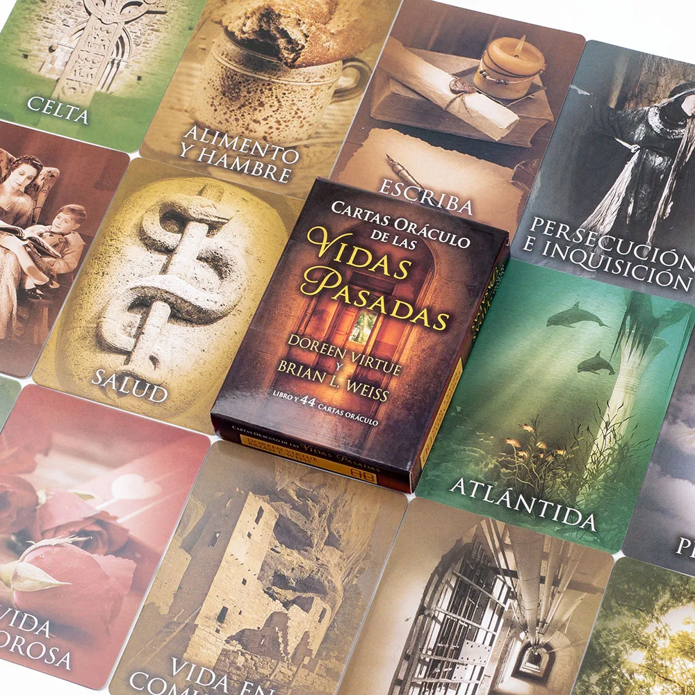 Набор Карт Таро Для Гадания спастная Жизнь испанская Версия счастливая Колода