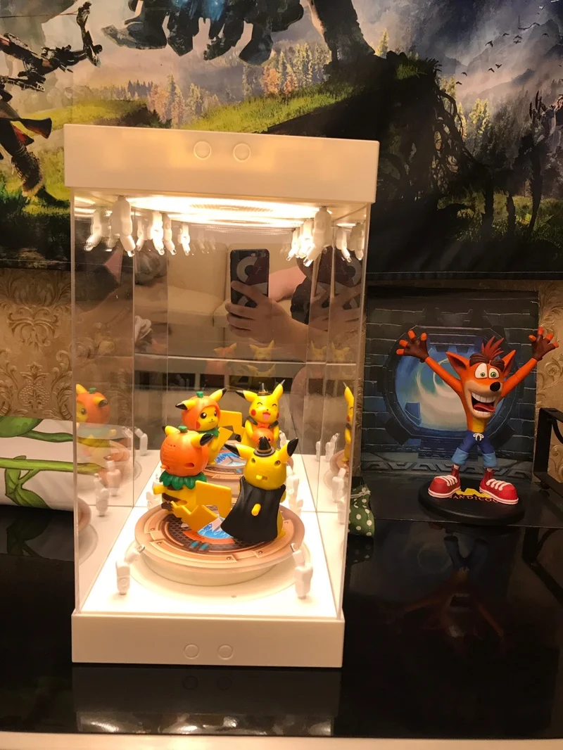 Вращающаяся версия модель фигурок 12 дюймов литой под давлением дисплей