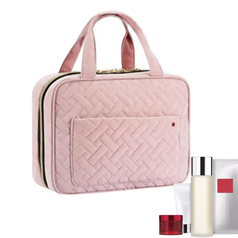 

Travel Toiletry Bag Toiletry Makeup Bag Pouch Portable Large Capacity Makeup Case Travel Bag With Zipper For Toiletries Skincare