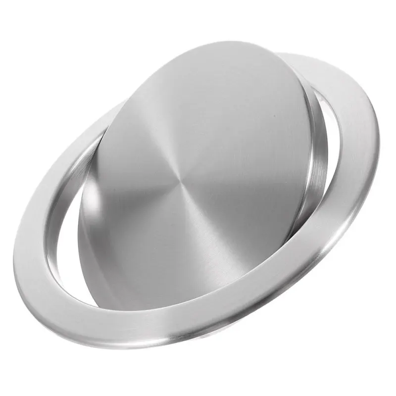 Круглая крышка мусорного бака из нержавеющей стали экологически чистая