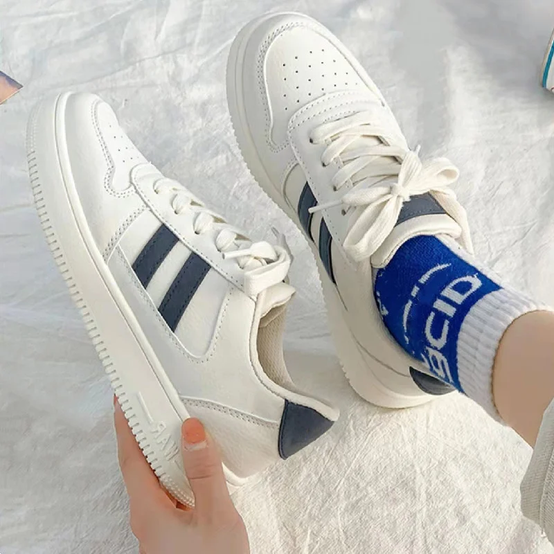 

2022 спортивная обувь женская обувь Осенняя новая обувь оксфорды на толстой подошве на шнуровке универсальная плоская Нескользящая повседневная обувь для женщин