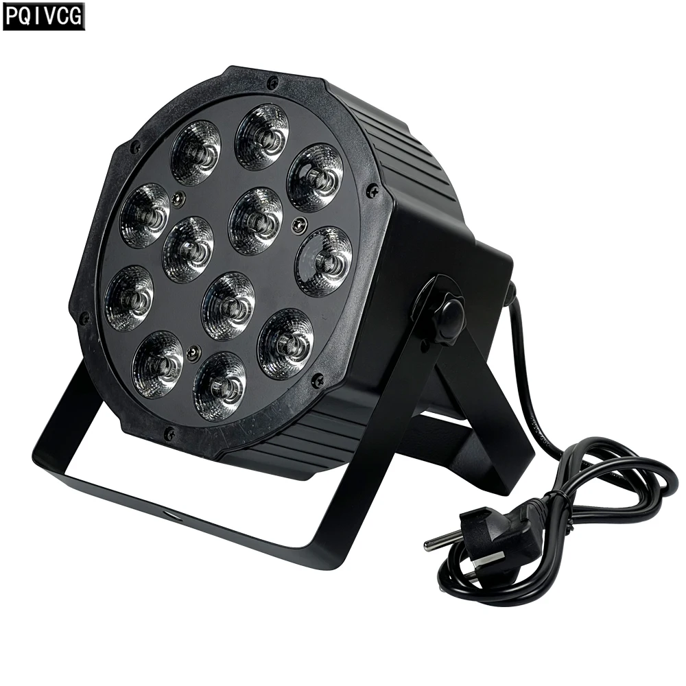 

12*12w 12*18w Led Par Light RGBW/RGBWA UV 4in1/6in1 Flat Par Light DMX512 Disco Stage Dj Equipment