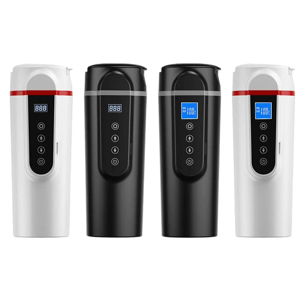 

Умная Автомобильная чашка с подогревом, автоматическое отключение, дорожная бутылка, дорожная Кофейная кружка для путешествий, дома, легка...