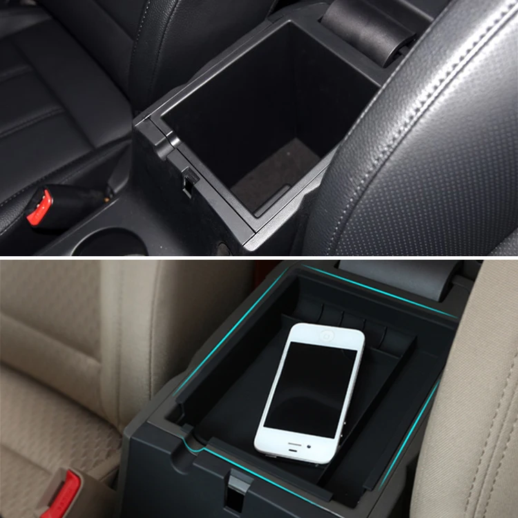 Для Hyundai IX35 Tucson 2011-2017 Автомобильная центральная консоль подлокотник коробка для