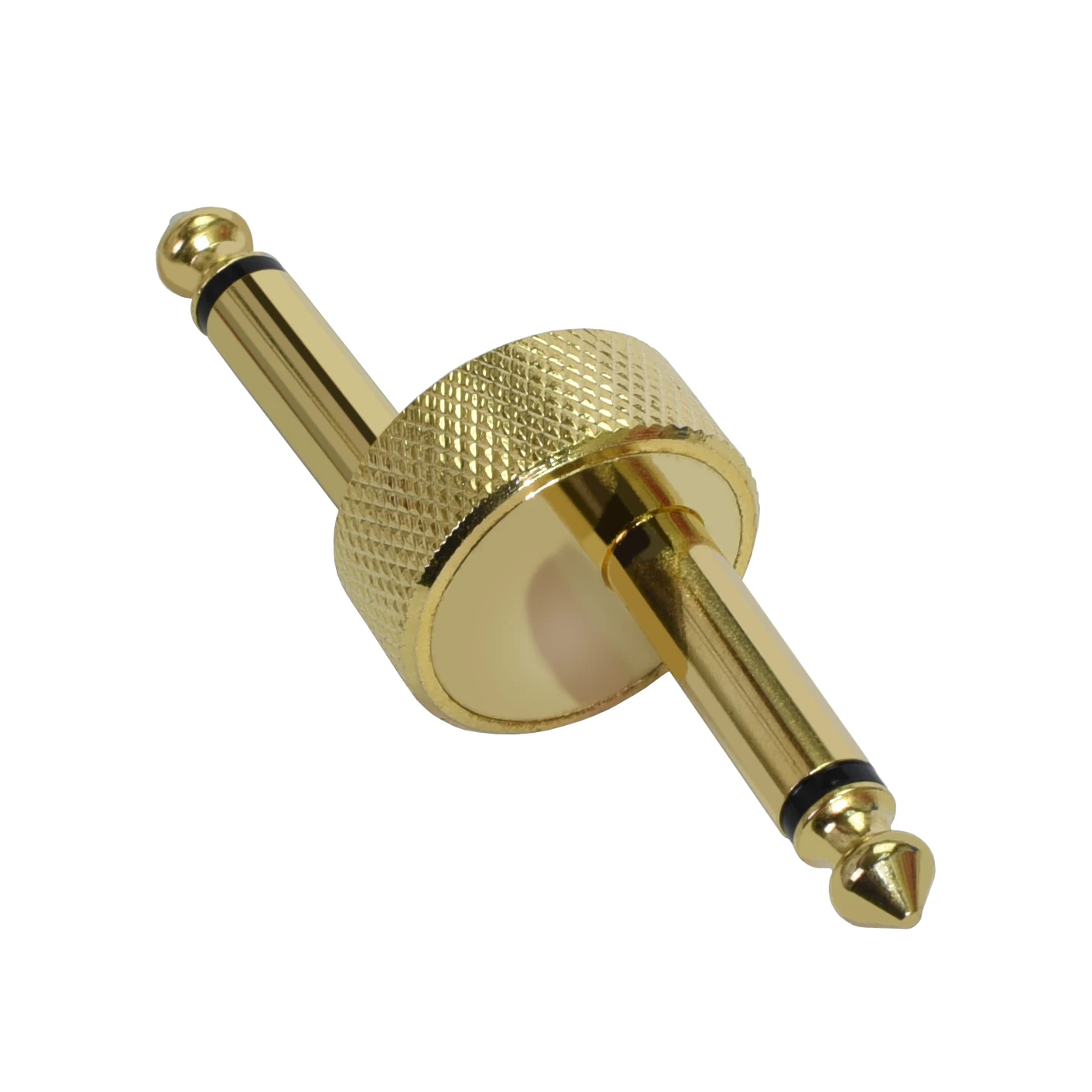 4 Pcs Guitar Effect Pedal Jack  Connector Plug Metal Solder Connection Coupler Crank Jumper Patch