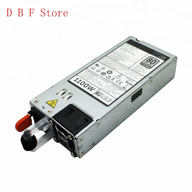 

Горячая Распродажа, E1100E-S0 0YT39Y YT39Y 1100 Вт блок питания для PowerEdge R520 R620