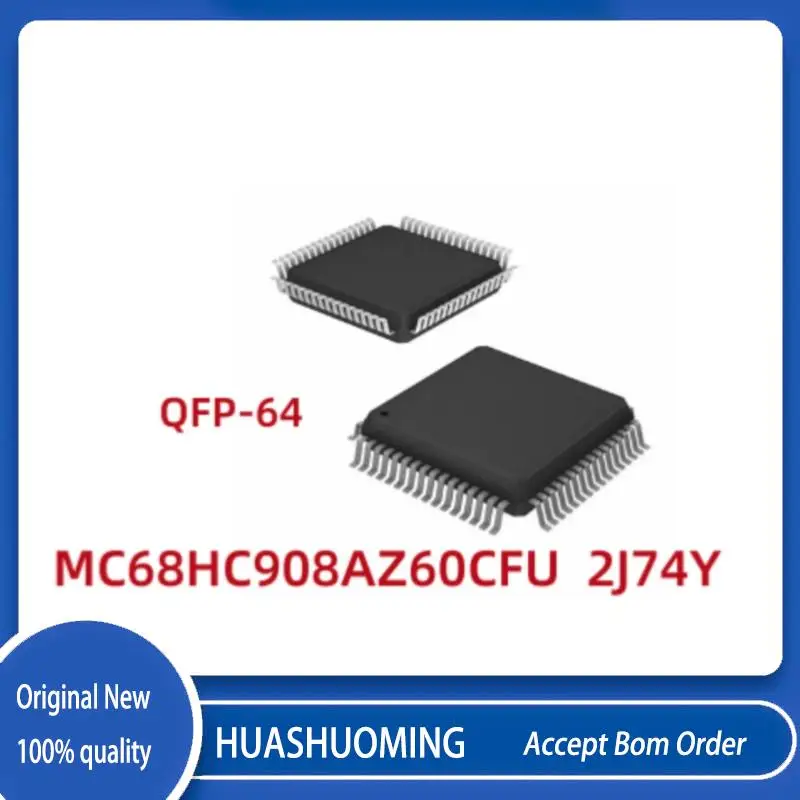 

2-10Pcs/LotNew MC68HC908AZ60CFU 2J74Y MC68HC908AZ60CFU MC68HC908AZ60 MC68HC908AZ60CF MC68HC908A MC68HC908 MC68HC QFP64