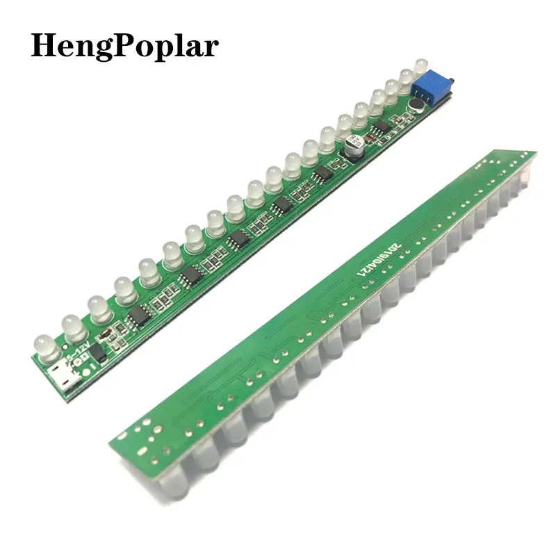 

Монохромный индикатор уровня управления звуком, регулируемая чувствительность смешивания четырех цветов