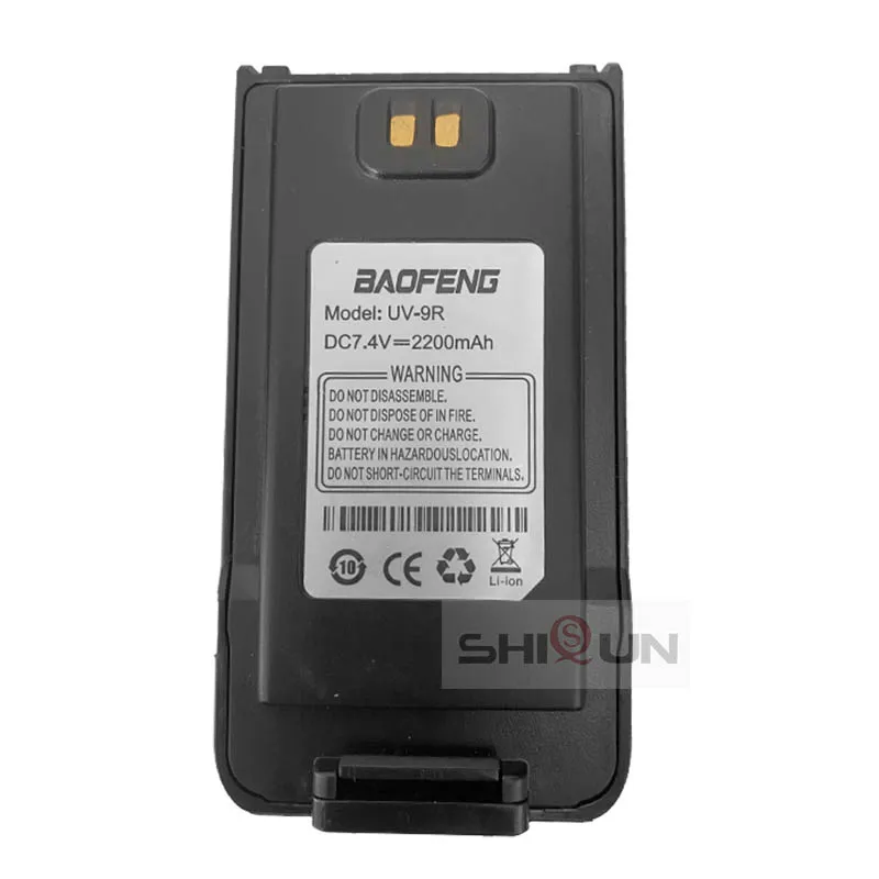 Baofeng Walkie Talkie 9R Plus Замена батареи оригинальный Li-Ion UV-9R аккумулятор |