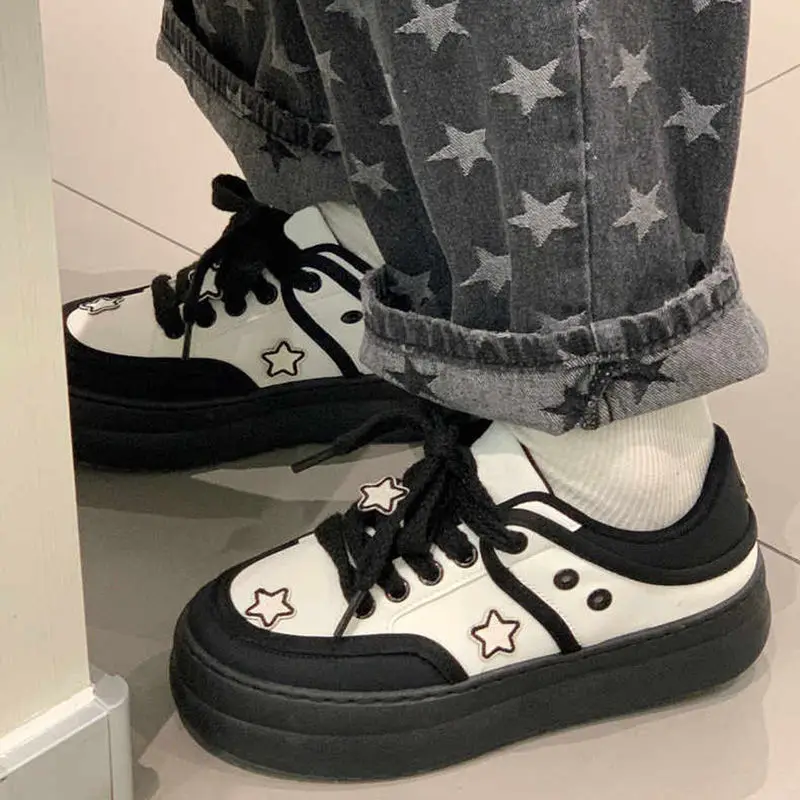 Женская спортивная обувь SHANPA из искусственной кожи Модные Симпатичные кроссовки