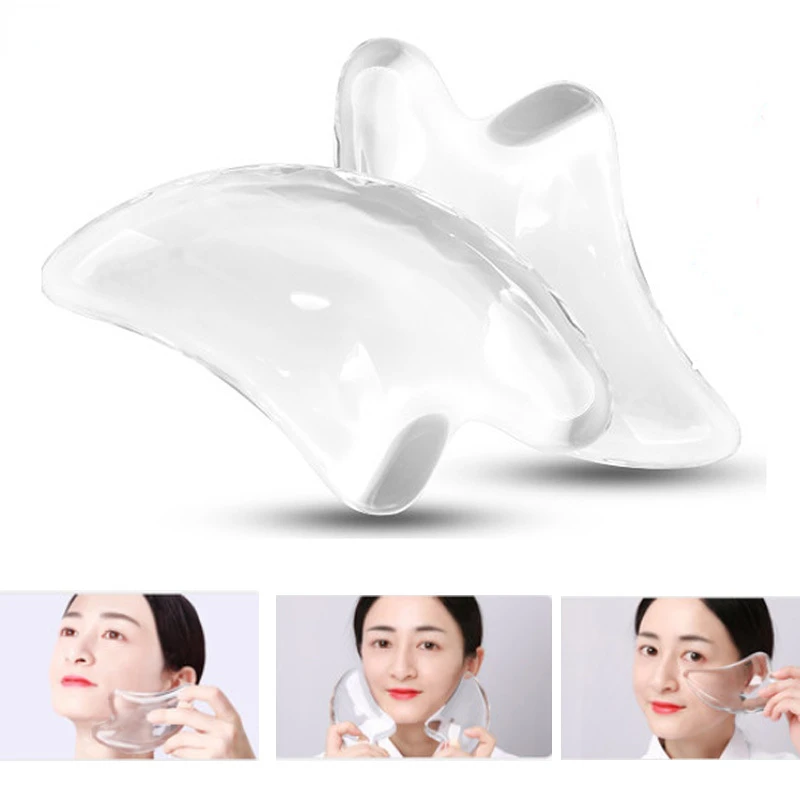 

Aventurine Jade crystal Stone Guasha Massage Tool Acupuncture SPA Therapy Gua Sha Massager Scraping Board Antistress Body