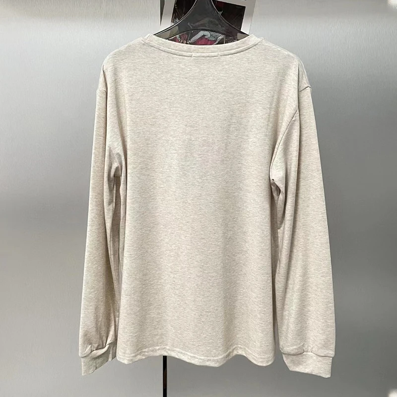 

Pure cotton ladies loose all-match T-shirt