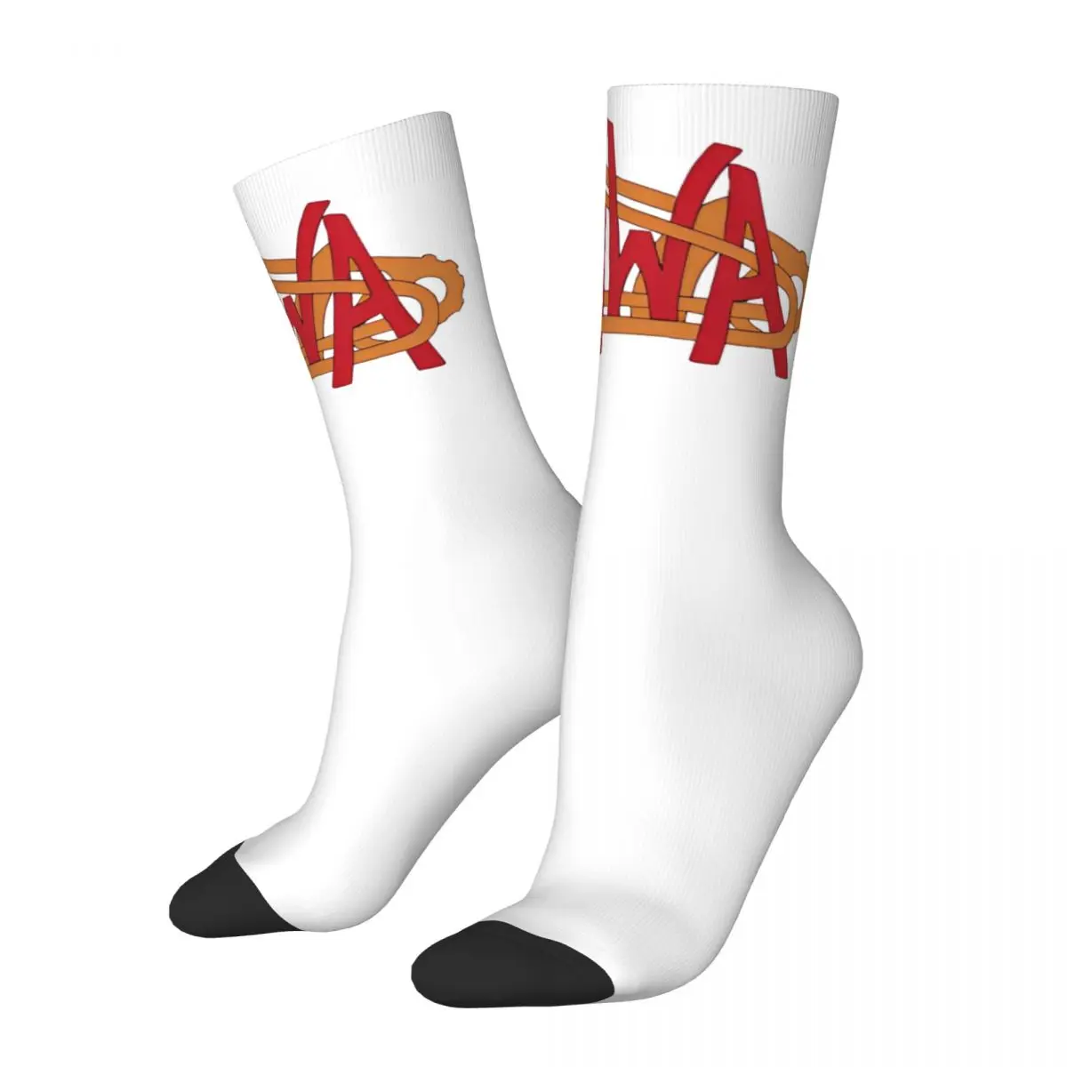 Носки JAWA чулки в стиле Харадзюку с логотипом мотоцикла высококачественные