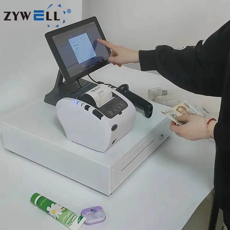 Фото Термопринтер для чеков OEM ZYWELL Imprimante Thermique 80 мм с Bluetooth №5