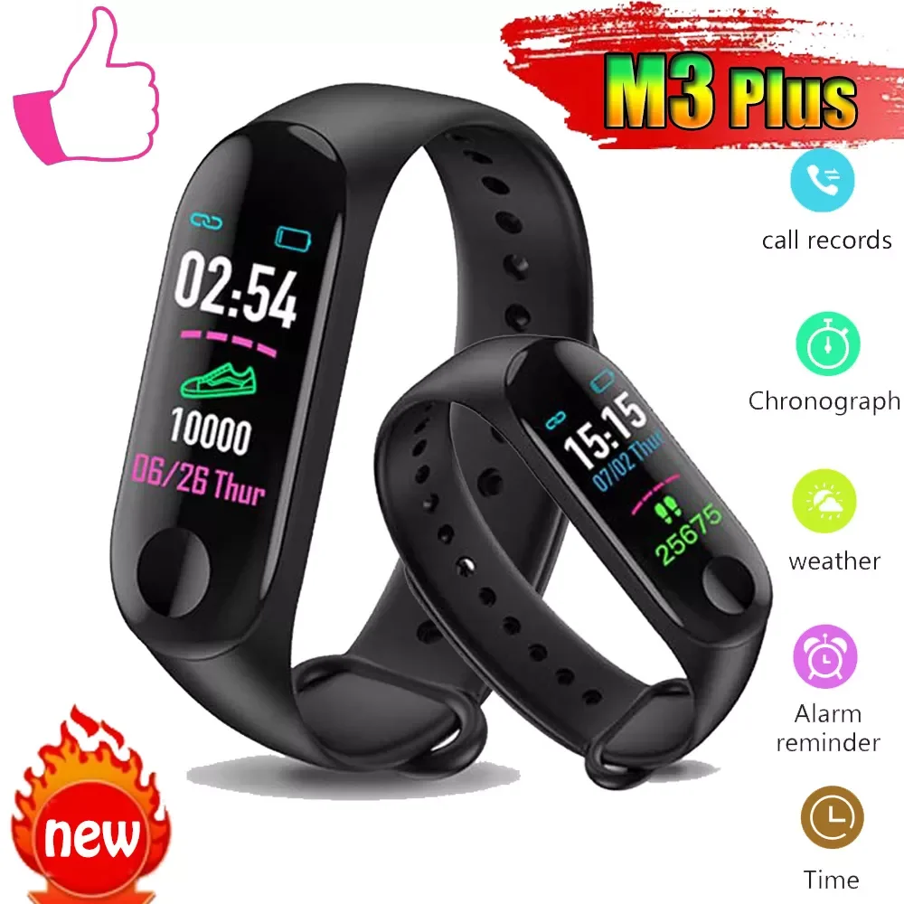 

Sports SmartWatch Heart Rate Blood Pressure Monitoring Waterproof Smart Bracelet Men's Women's Multi-function Watches