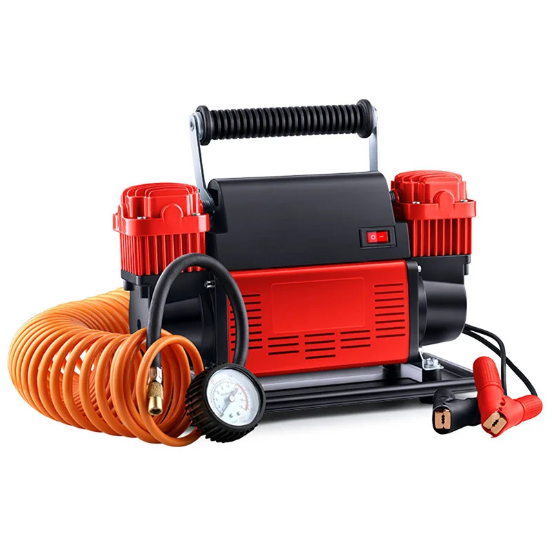 

with Digital Pressure Gauge Tire Inflator High-Power and High-Pressure Car Air Pump 12V/24V 780W Portable Air Compressor
