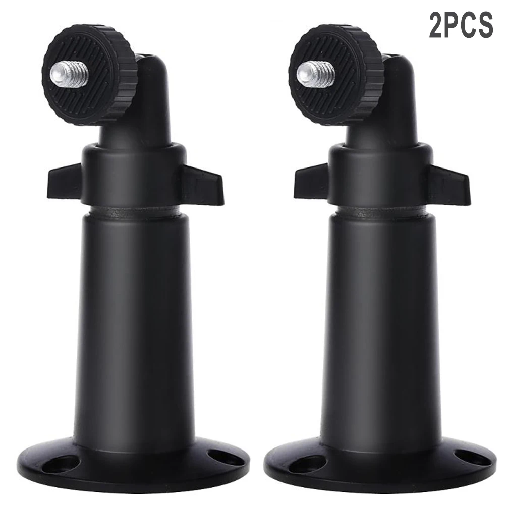 

Metal Wall Mounts For Ring Stick Up Cam Plug-in/Battery HD Security Camera 360 Degree Swivel 90 Degree Tilt Outdoor Mounts Home