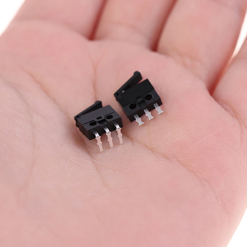 

10Pcs Camera Switch Reset Detection Stroke Limit Miniature Switch Straight Bent Feet