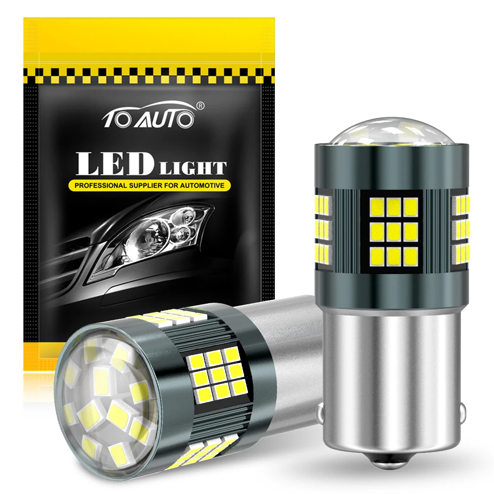 

2 шт. 1156 BA15S P21W 1157 BAY15D P21/5W Светодиодная лампа 1156 BAU15S PY21W Светодиодная лампа с автоматическим указателем поворота 12 В Янтарный Красный Белый