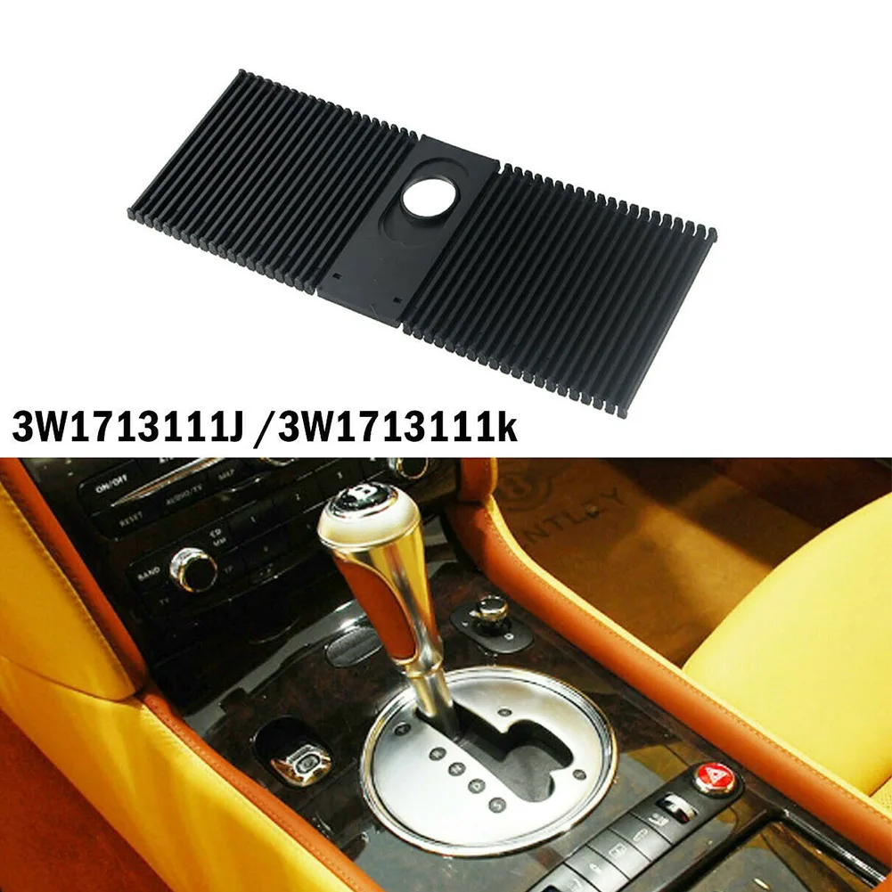

1pcs Black Gear Shift Strip Dust Cover For Bentley Continental Gt Gtc Flying Spur 2004-2018 Interior Parts High Quality
