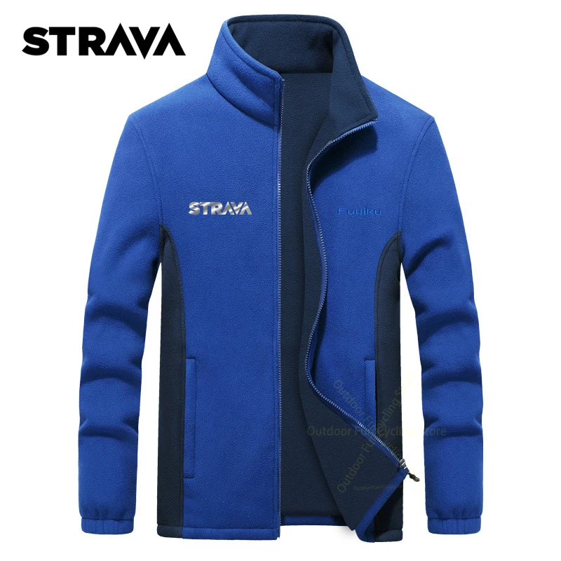 

Strava Thermal Cycling Jacket Winter Man Cycling Jacket Mens Windbreaker Bicycle Clothing Warm Cycling Jackets Man Free Shipping