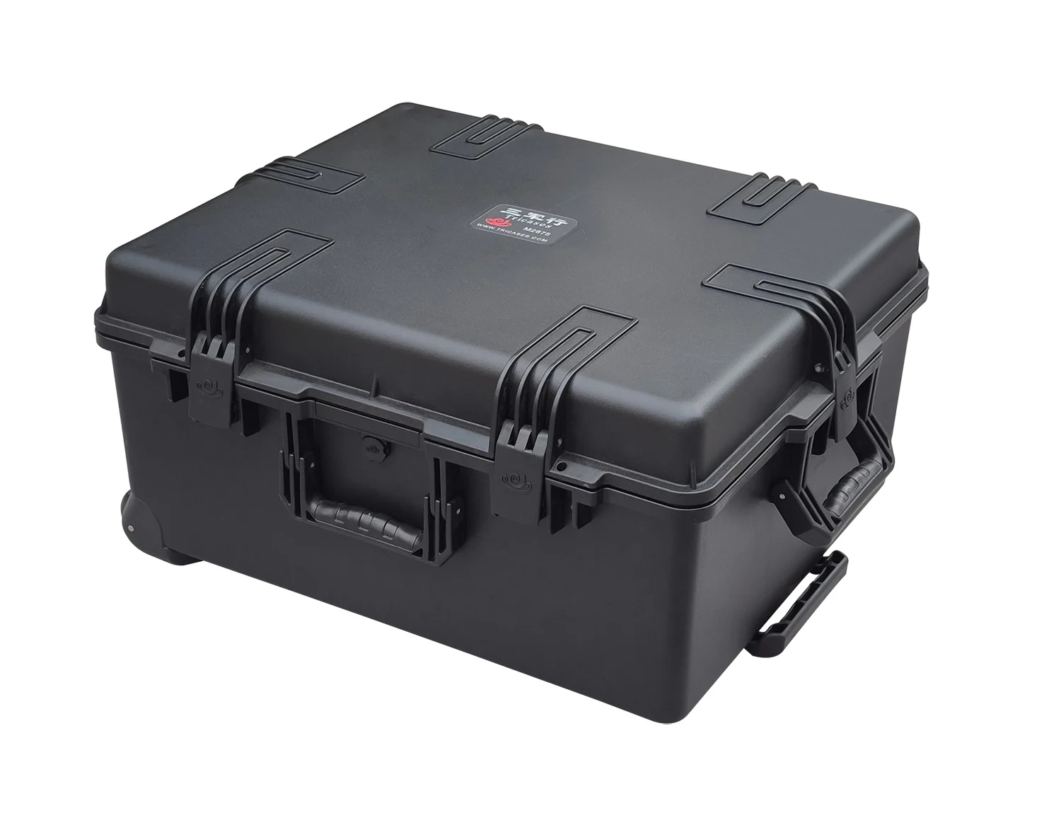 Protective box Hard Plastic case military suitcase with wheels and pull rod M2750