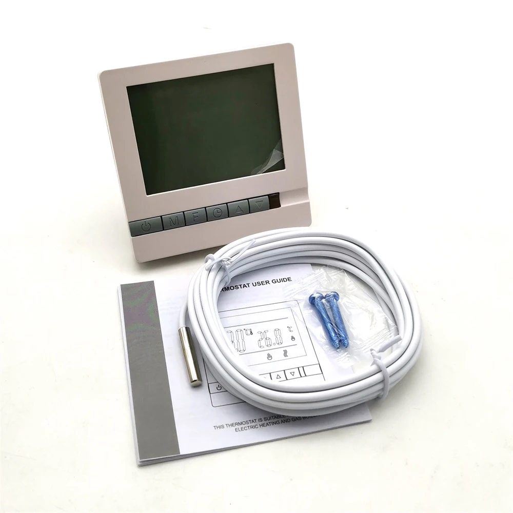 Программируемый термостат с ЖК-дисплеем 230 В 3 А 16 25