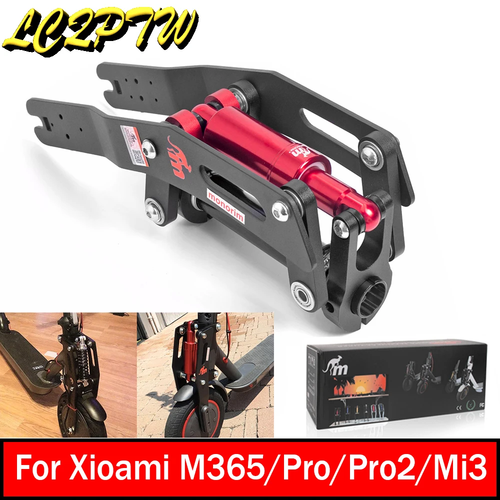 

Monorim M0 Upgrade Modified Shock Suspension Kit V4 for Xiaomi M365 1S Essential Pro Pro2 Mi3 Electric Scooter 8.5/10inch Parts