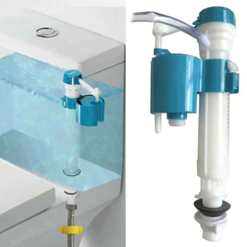 

Toilet Inlet Valve Cistern Fittings Adjustable Water Level Entry Filling Valves G1/2 Bathroom Bottom Toilet Fill Valve Parts