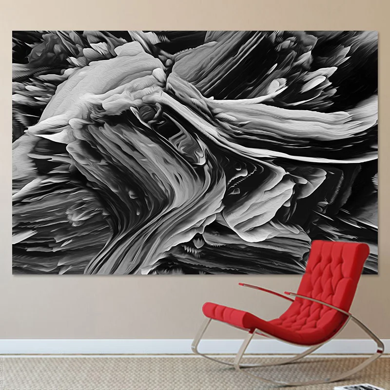 Абстрактные серые узоры фотография фон черный и белый цвет для домашней спальни