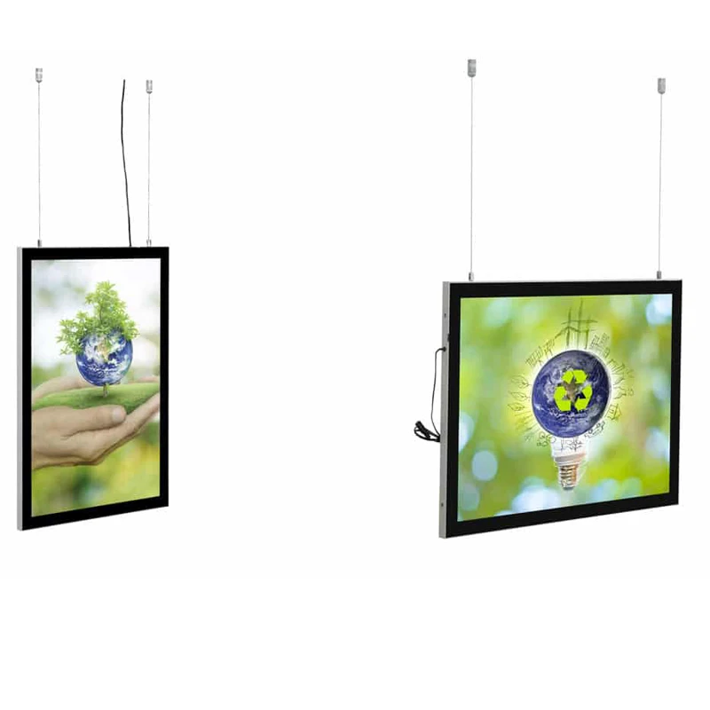 16x24 &quotтонкий настенный магнитный светодиодный лайтбокс с подсветкой меню