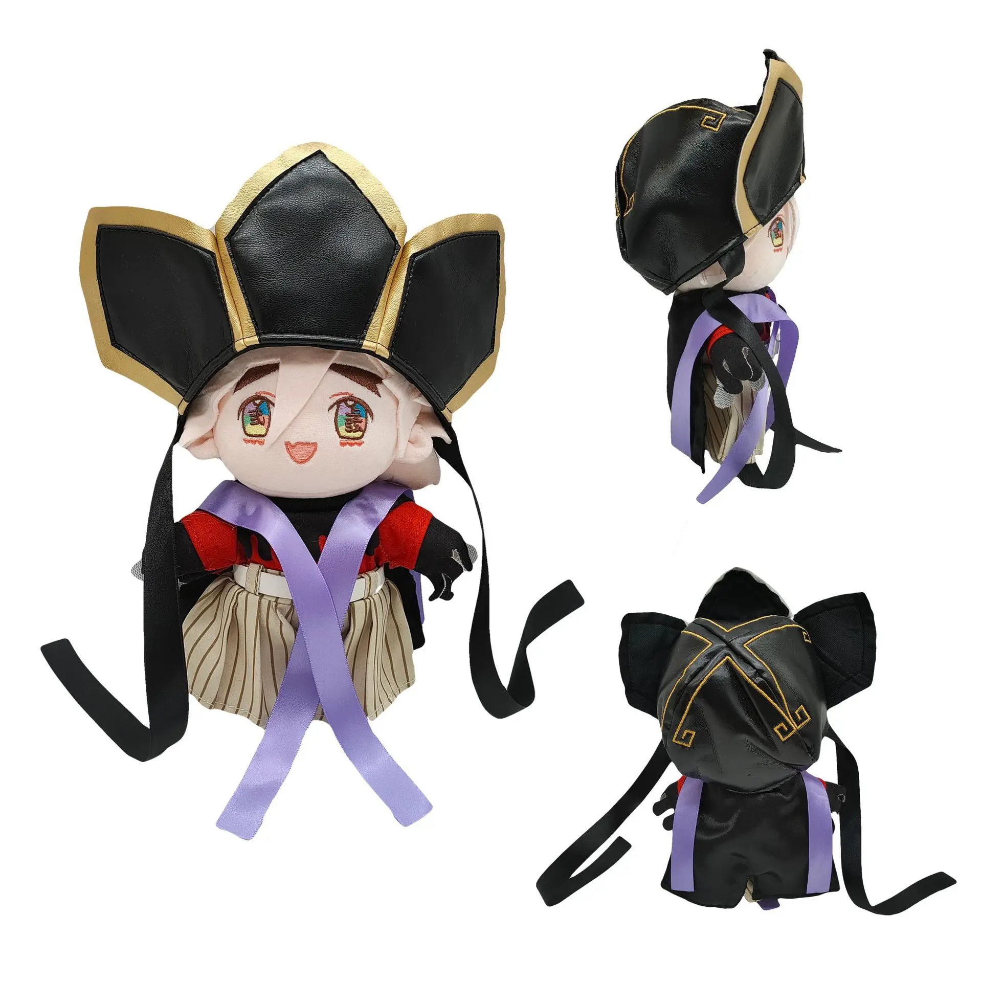 

20cm Demon Slayer Plush Douma Figure Plushie Doll Clothes Changeable Japan Anime Cosplay Merch Cute Cartoon Comic Toy Manga Gift